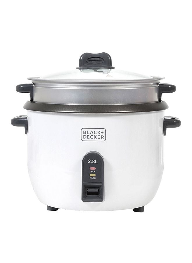 Cup Rice Cooker 2.8 L 1100.0 W RC2850-B5 White/Black/Silver