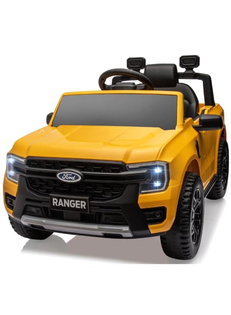 Ford Ranger Electric Ride On 12V - Yellow