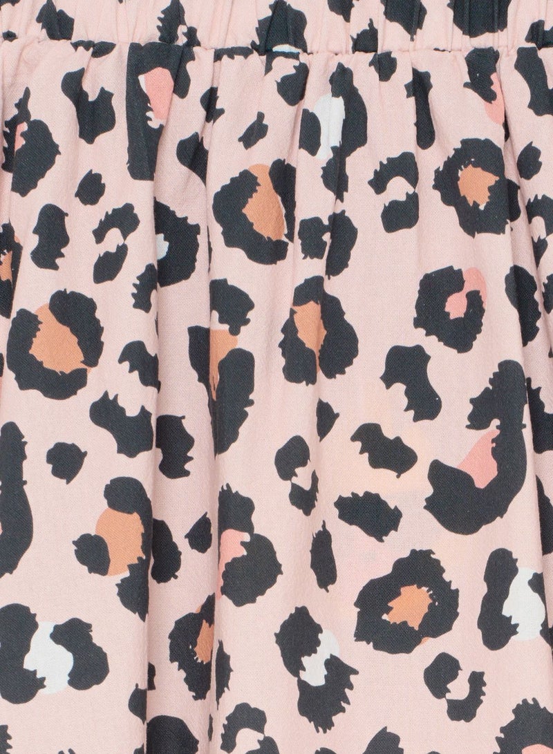 Kids Leopard Print Skirts