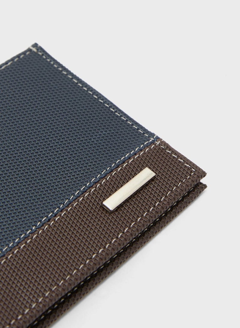 Genuine Leather Bi Fold Wallet