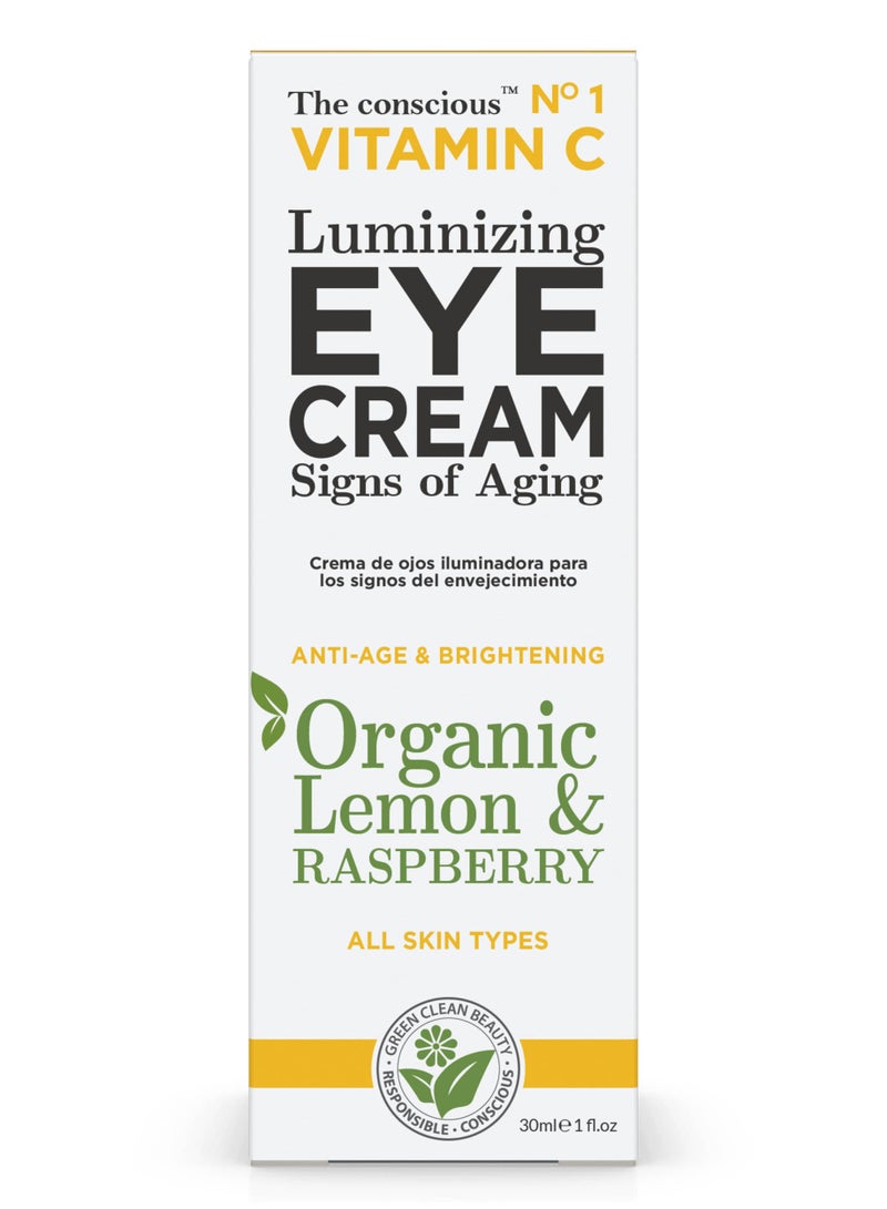 The Conscious Vitamin C Luminizing Eye Cream