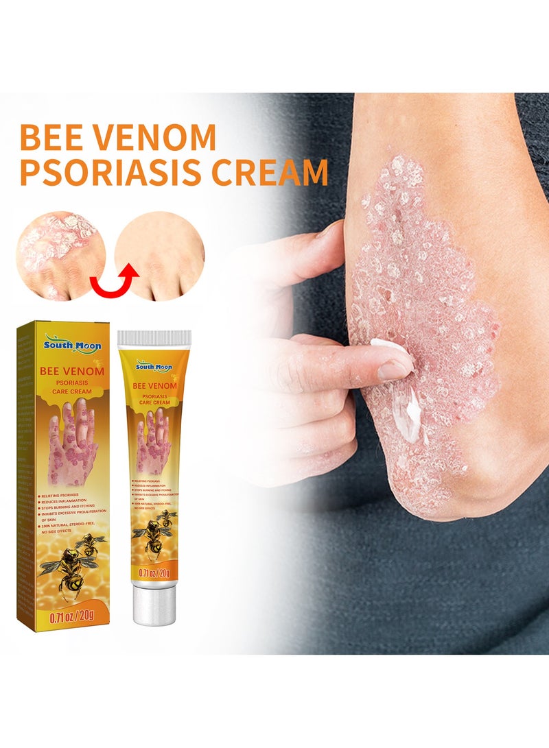 New Zealand Bee Venom Skin Repair Cream, Relieves skin itching, Repairs hand & foot, Moisturizes skin, Relieves itching care, Bee Venom Professional Treatment Gel