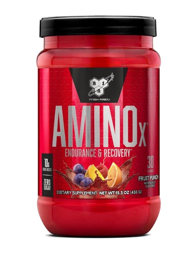 Amino X Endurance & Recovery Fruit Punch,30servings