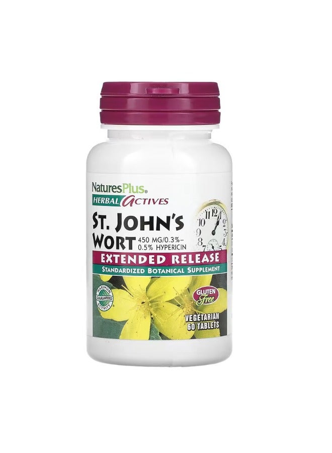 Herbal Actives St. Johns Wort 450 mg 60 Tablets