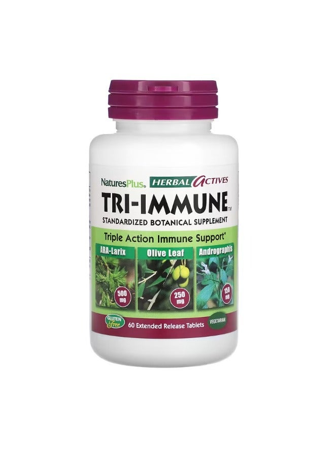Herbal Actives TriImmune 60 Extended Release Tablets