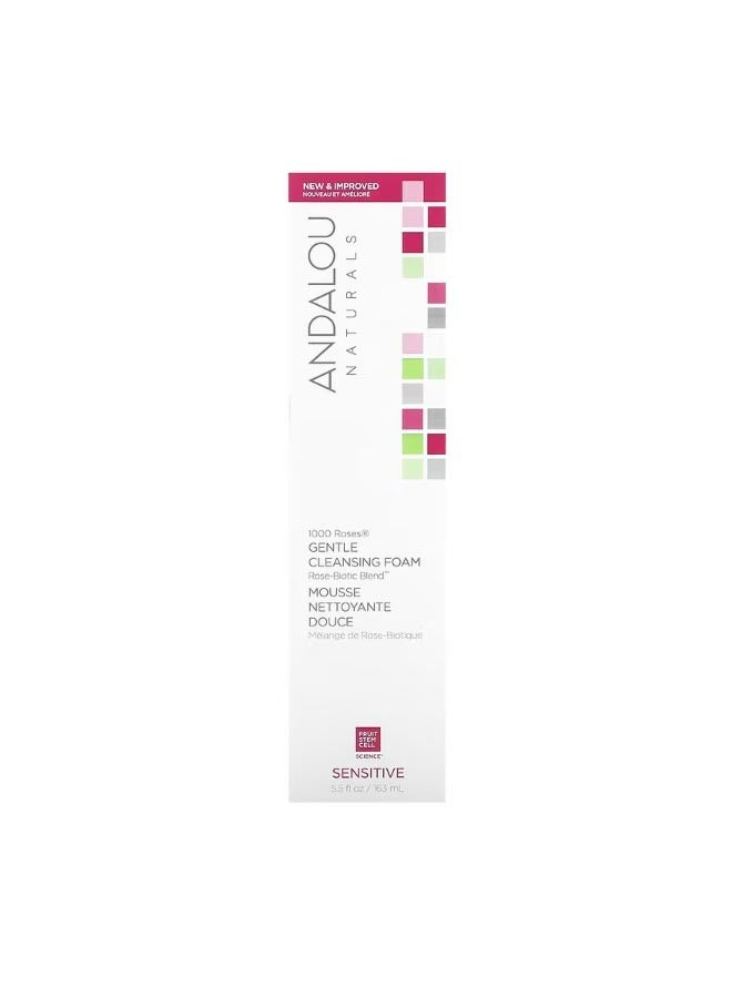 1000 Roses Gentle Cleansing Foam Sensitive 5.5 fl oz 163 ml