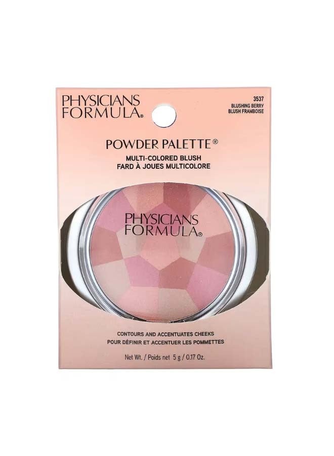 Powder Palette MultiColored Blush Blushing Berry 0.17 oz 5 g