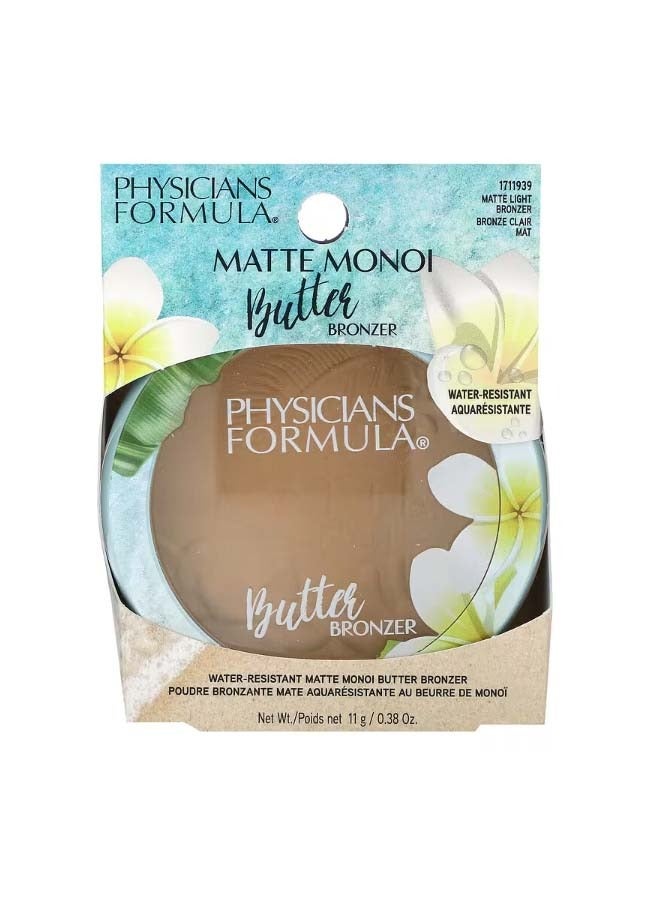 Matte Monoi Butter Bronzer Matte Light Bronzer 0.38 oz 11 g