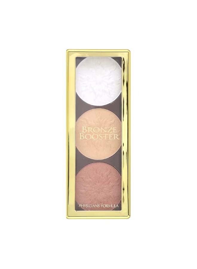 Highlight And Contour Palette Bronze Booster Shimmer Strobing 0.30 oz 9 g