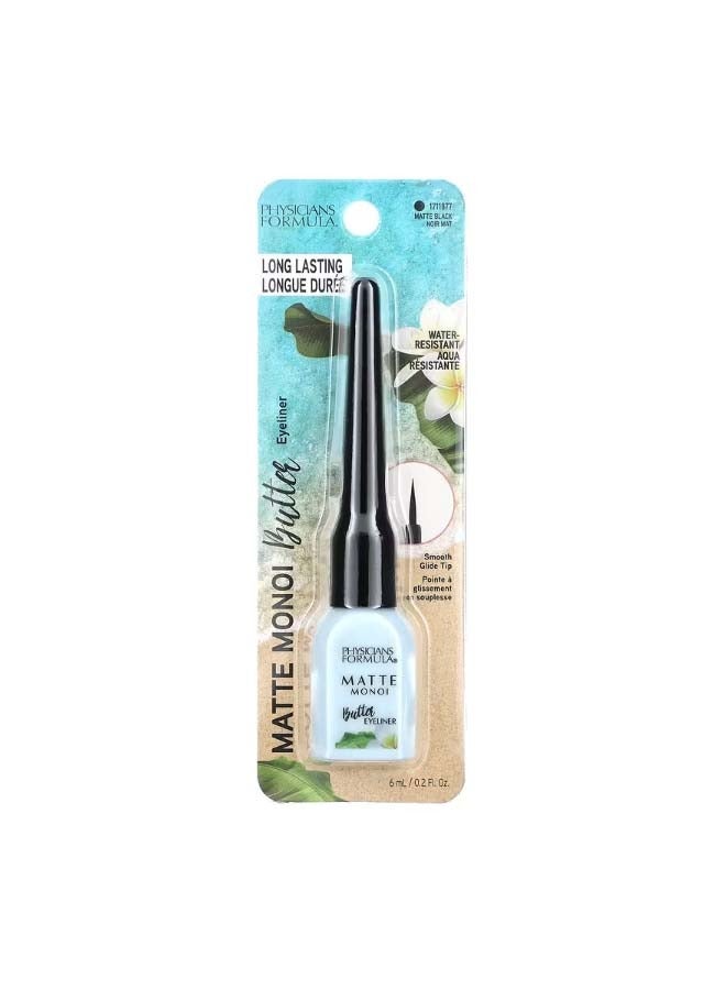 Matte Monoi Butter Eyeliner Matte Black 0.2 fl oz 6 ml