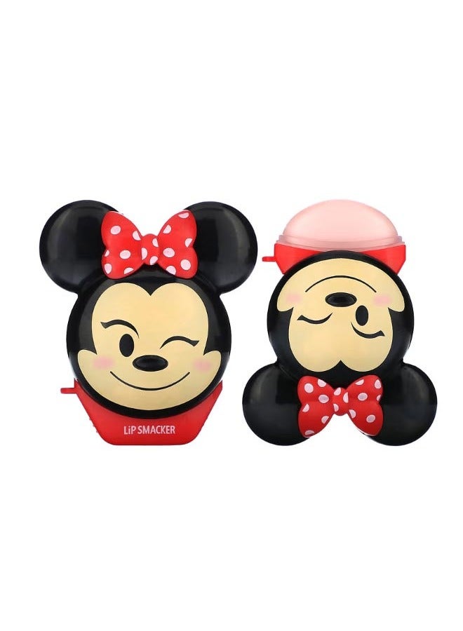 Disney Emoji Lip Balm Minnie StrawberryLe-Bow-nade 0.26 oz 7.4 g