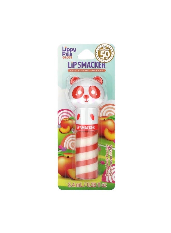 Lippy Pals Gloss Paws-itively Peach-y 0.28 fl oz  8.4 ml