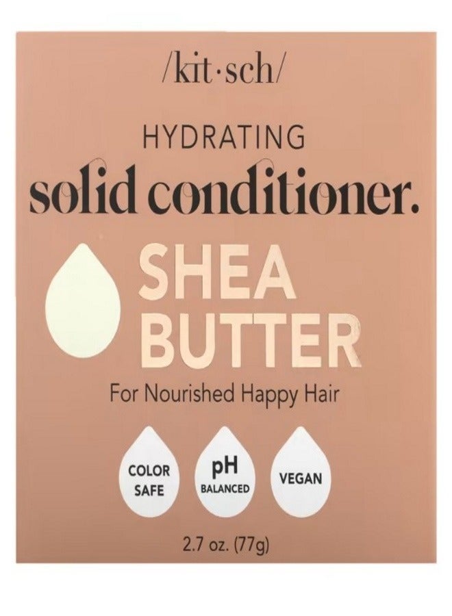 Hydrating Solid Conditioner Bar Sugared Amber  Shea 2.7 oz 77 g