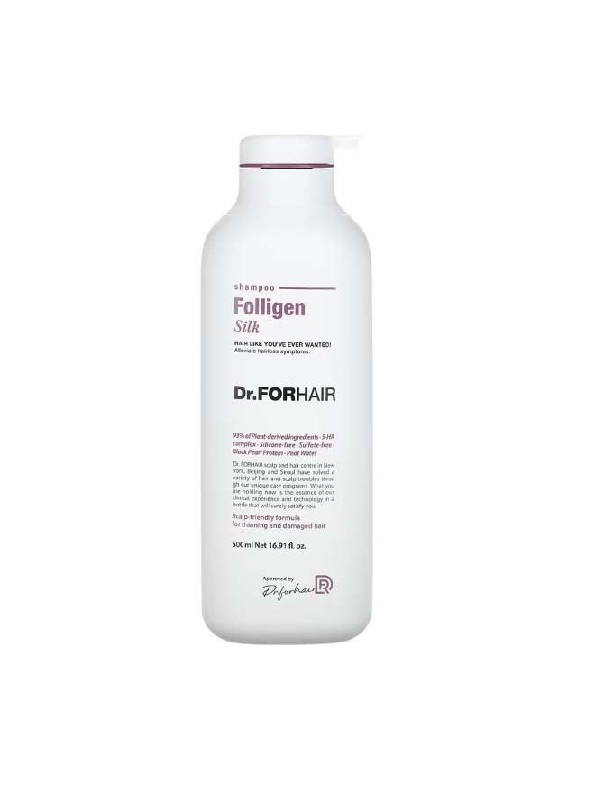 Folligen Shampoo Silk 16.91 fl oz 500 ml
