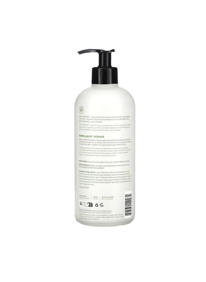 Super Leaves Hand Soap Olive Leaves 16 fl oz 473 ml