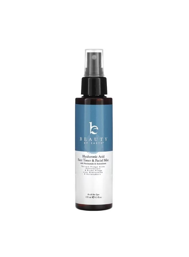 Hyaluronic Acid Face Toner And Facial Mist  4.5 fl oz 133 ml