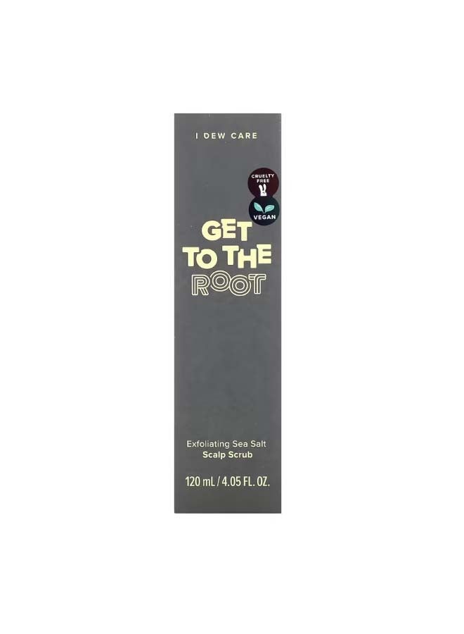 Get To The Root Exfoliating Sea Salt Scalp Scrub  4.05 fl oz 120 ml