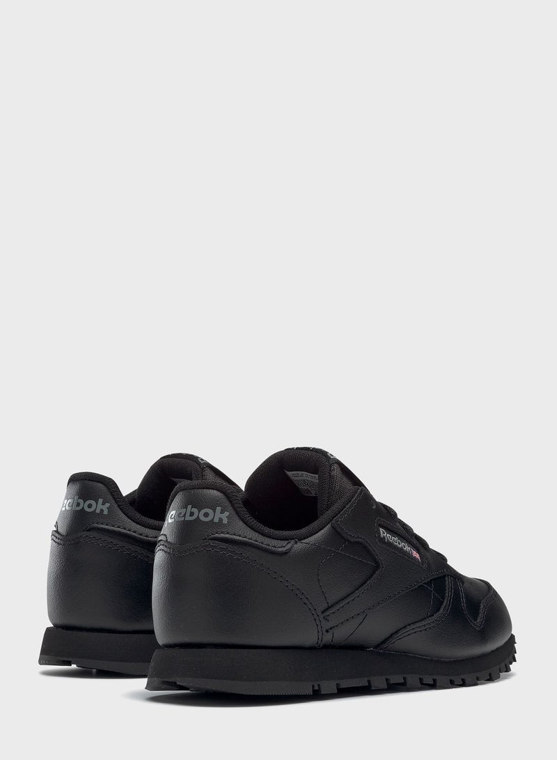 Kids Classic Leather Low Top Sneakers
