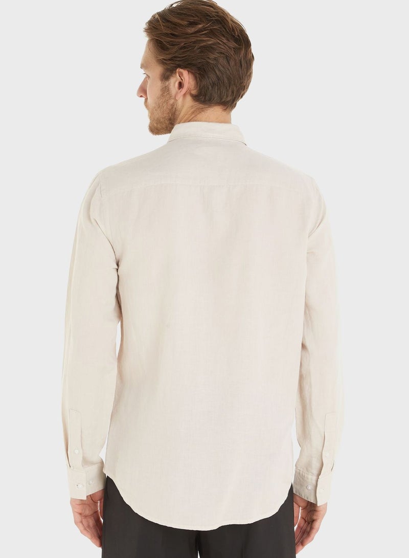 Linen Regular Fit Shirt