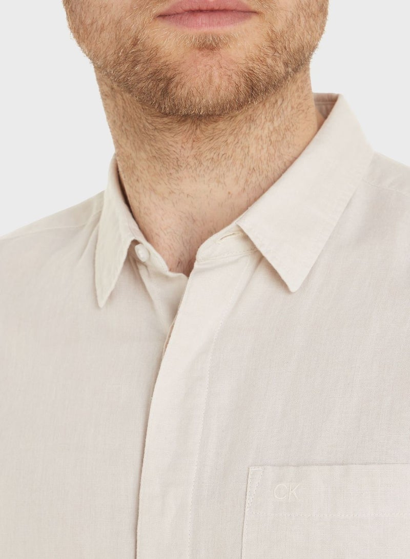 Linen Regular Fit Shirt