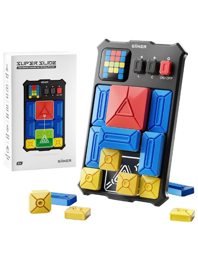 GiiKER Super Slide Brain Games, 500+Level IQ Puzzles, Handheld games Educational Toys, Perfect For Relaxing Stress Relief, Leisure Travel Fun Toys, A Gift For Kids At All Ages.