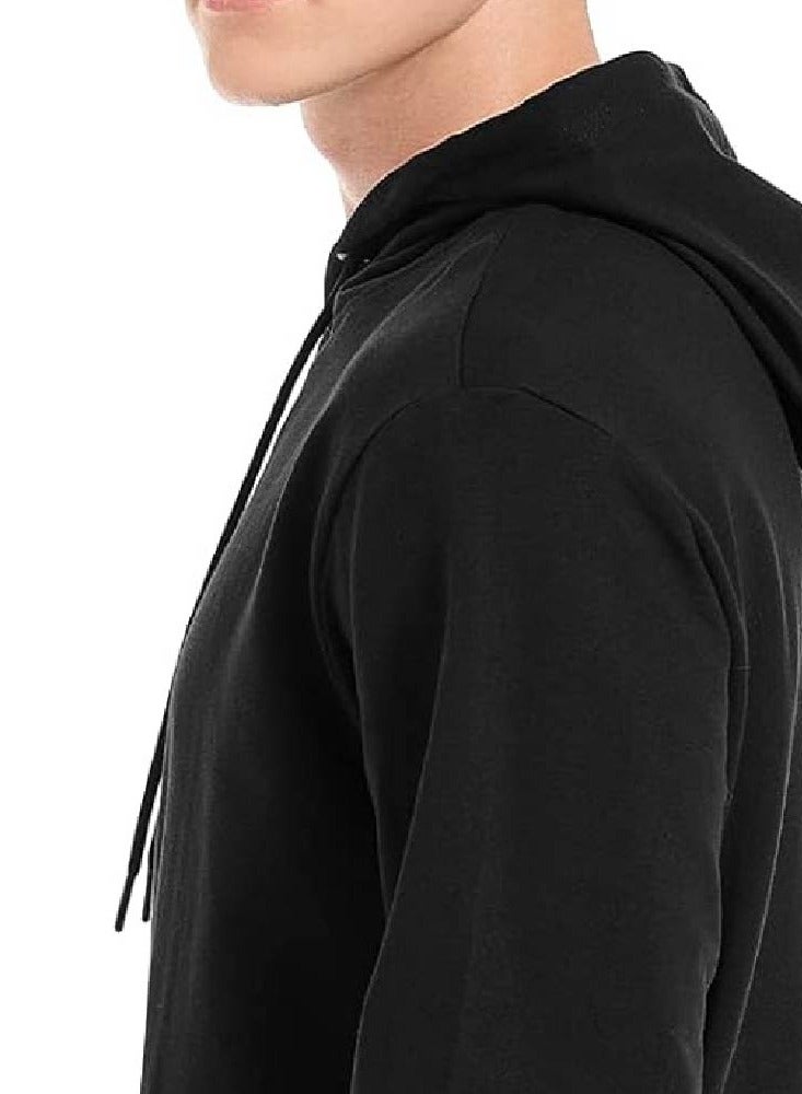Men's Online Gaming Hoodie - Soft Cotton Pullover with Gaming-Themed Design - Long Sleeve with Drawstring and Kangaroo Pockets - Perfect for Travel, Gamers