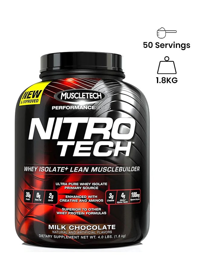 Nitro Tech Protein  Milk Chocolate  18 Kg