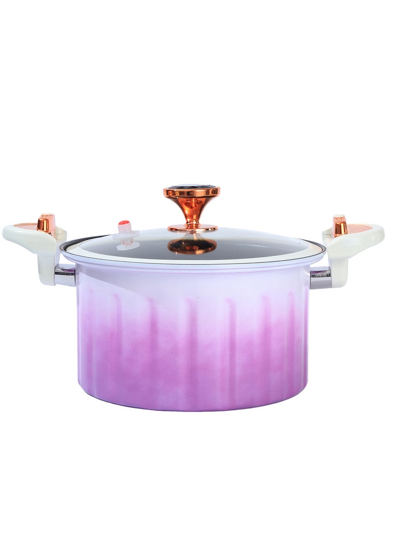 10L Multifunctional Enamel Micro Pressure Cooker Soup Pot and Stew Pot