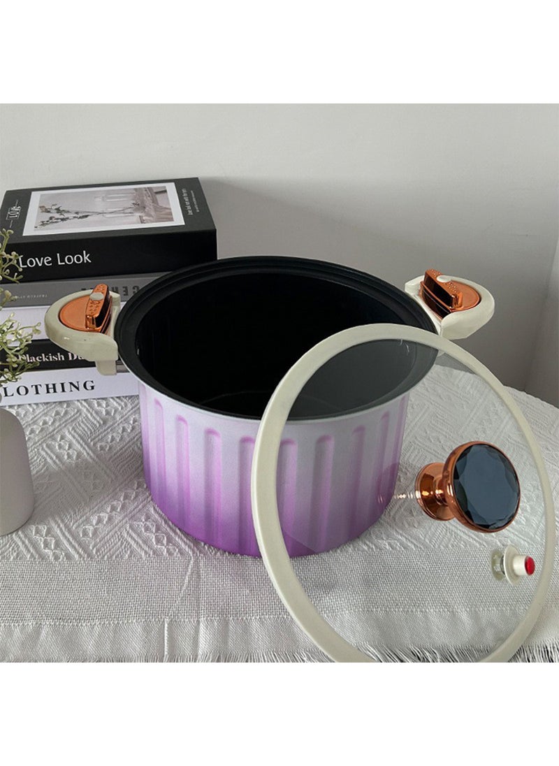 10L Multifunctional Enamel Micro Pressure Cooker Soup Pot and Stew Pot