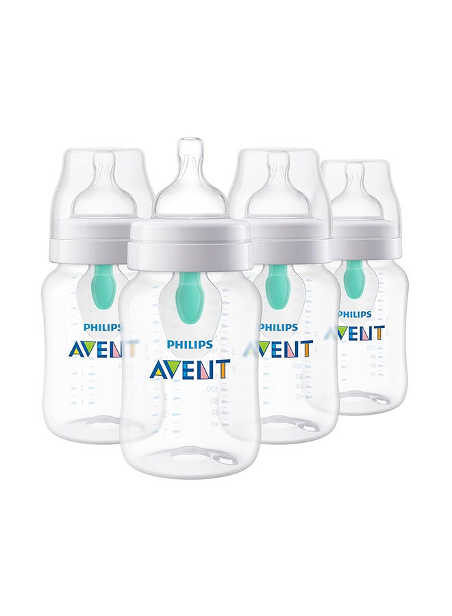 Anti-Colic Baby Bottles With Airfree Vent, 4 Pack