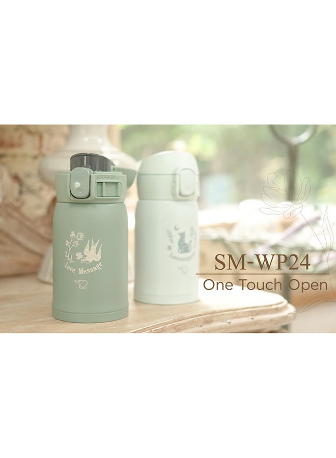 S/S Vacuum Bottle, 0.24, Ash Green