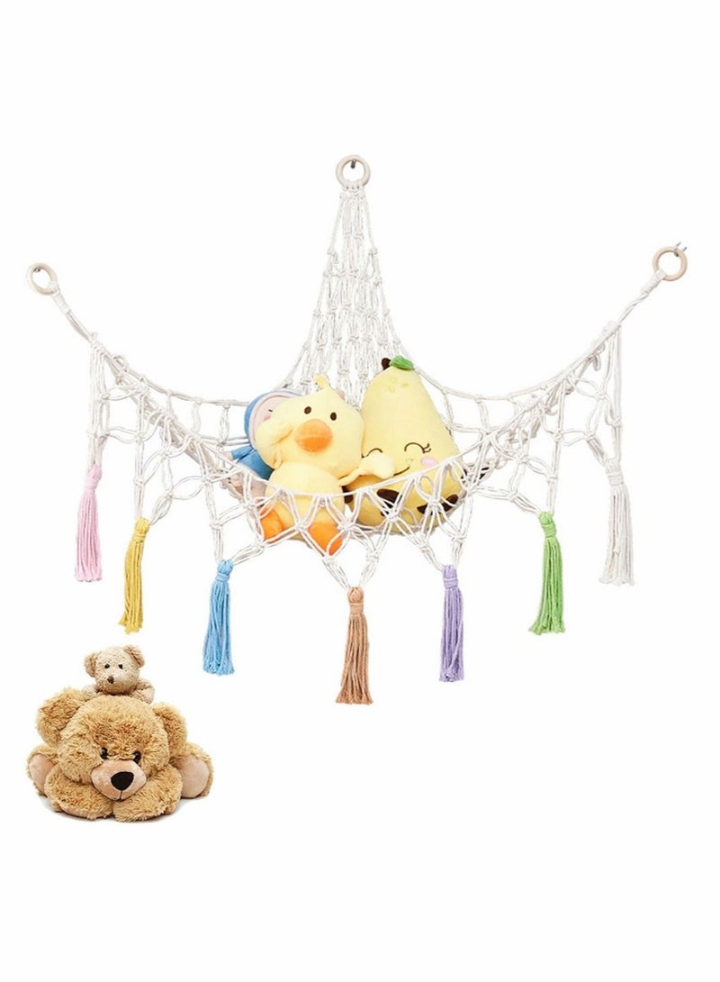 Stuffed Animal Toy Hammock Premium Plush Hanging Organizer Net