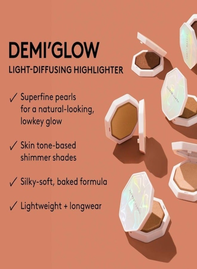 FENTY BEAUTY Demi'Glow Highlighter 03 tutu much - soft pink shimmer 4.5g
