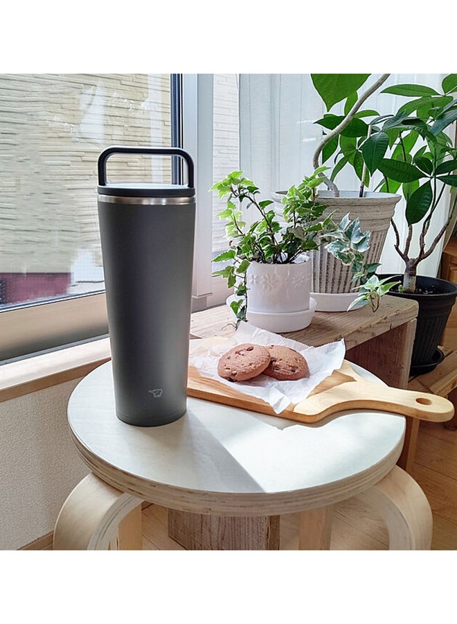 Stainless Vacuum Insulated Carry tumbler, 0.40L, Forest Gray