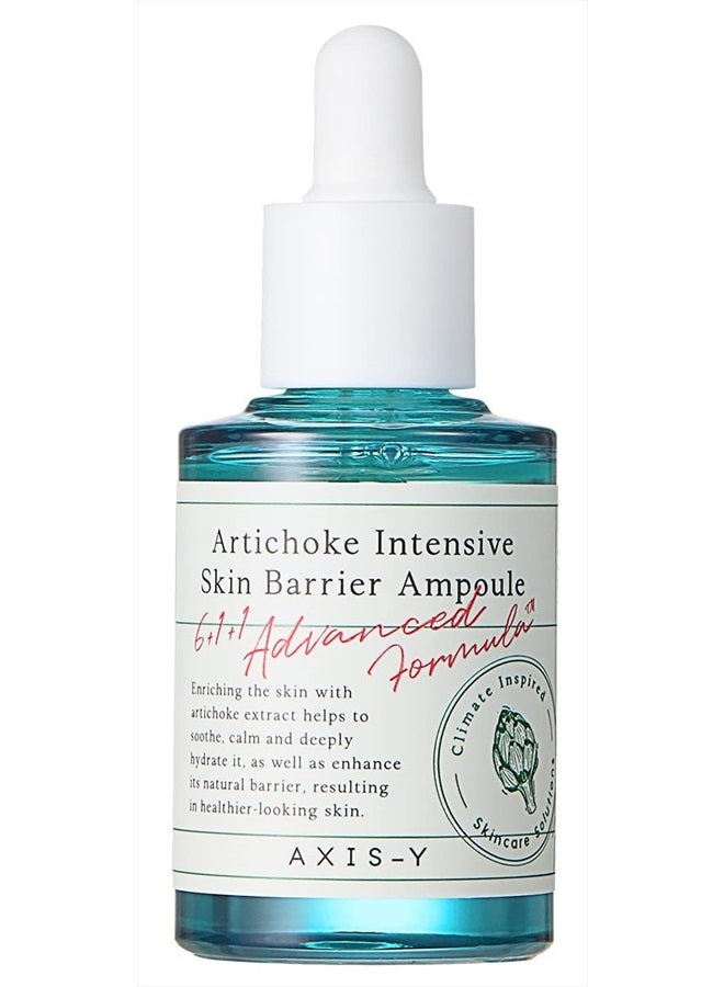 Artichoke Intensive Skin Barrier Ampoule 30 ml / 1.01 fl. oz | Soothing Skin Serum Ampoule | Irritated skin, Skin Barrier Treatment, Centella Asiatica, Korean Skincare