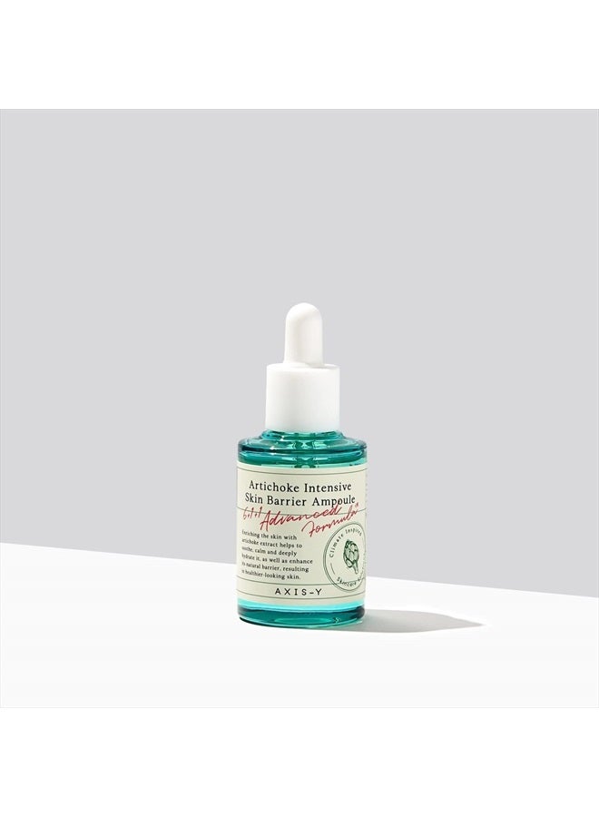 Artichoke Intensive Skin Barrier Ampoule 30 ml / 1.01 fl. oz | Soothing Skin Serum Ampoule | Irritated skin, Skin Barrier Treatment, Centella Asiatica, Korean Skincare