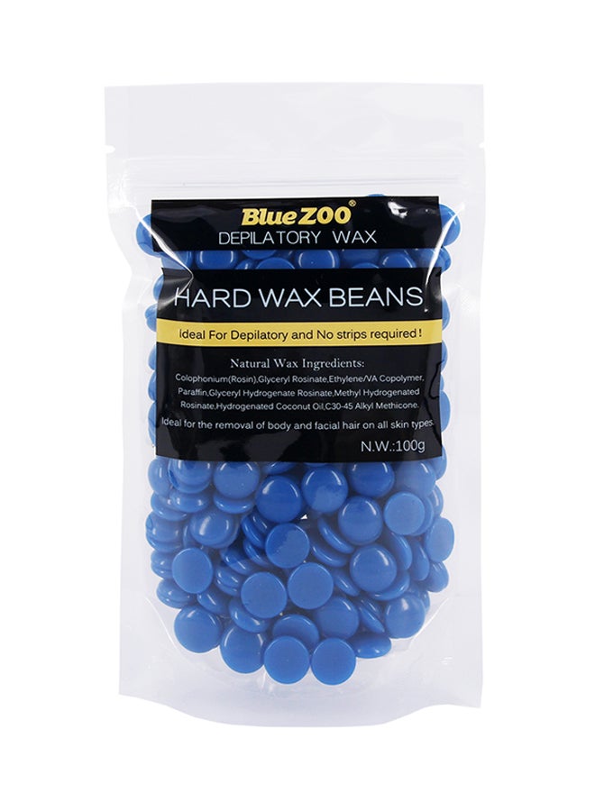 Depilatory Hard Wax Beans Blue 100grams