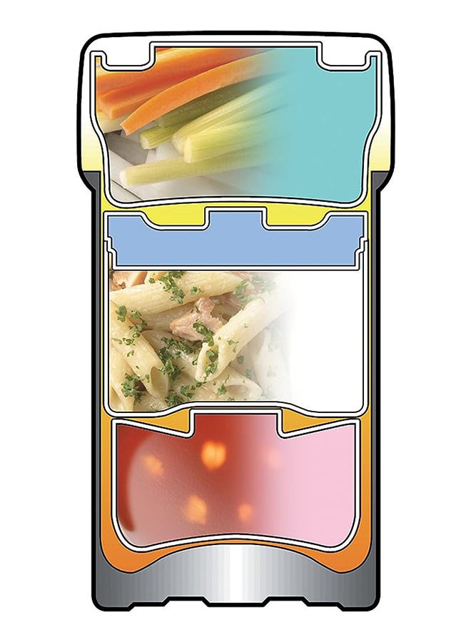 Lunch Jar, Stainless Steel Vacuum 0.84L Stainless Silver