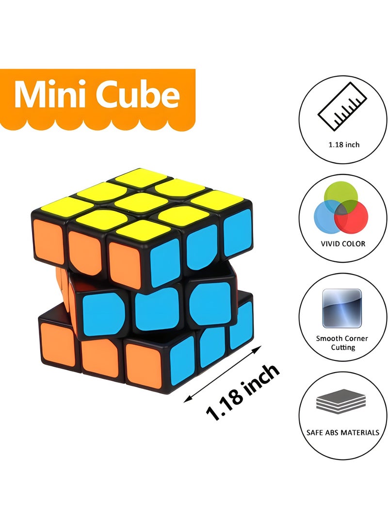 Mini Cube Puzzle Party Favors for Kids - 80 Pack Magic Cube Party Puzzle Game Toys Classroom Rewards & School Prize for Students - Stress Relief Toys Goody Bag Filler Birthday Gift