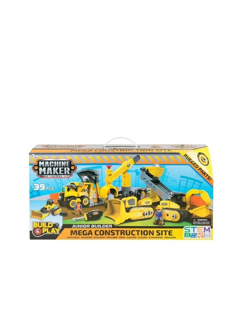 Machine Maker Junior Construction Site 39pcs (49041)