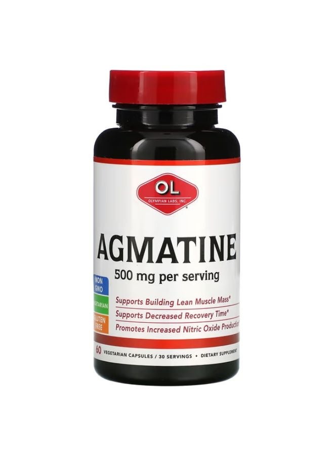 Olympian Labs Agmatine 250 mg 60 Vegetarian Capsules