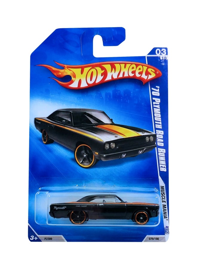 Muscle Mania Plymouth Road Runner Die Cast Vehicle