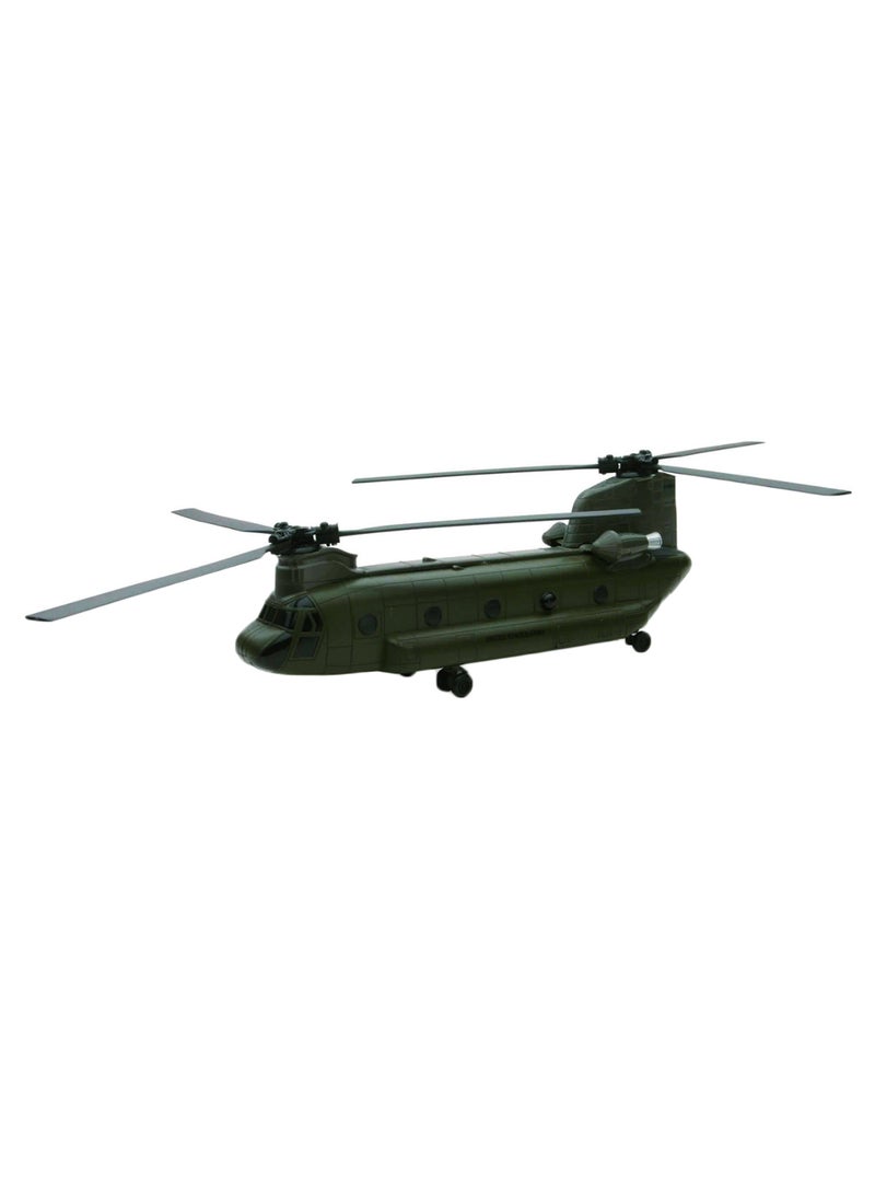 Boeing CH-47 Chinook Die-Cast Helicopter 10inch