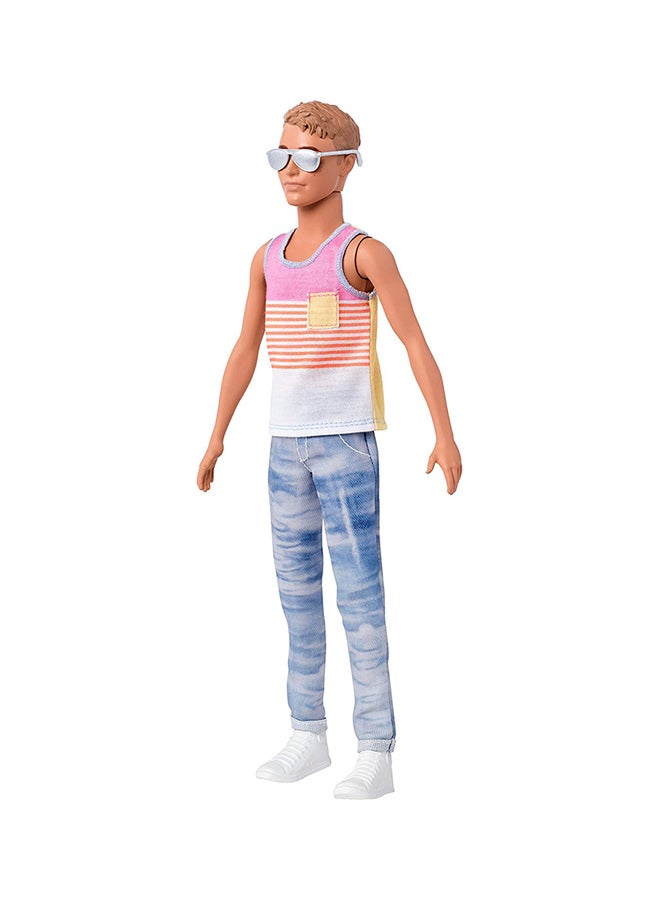 Ken Fashionistas Hyped Stripes Doll