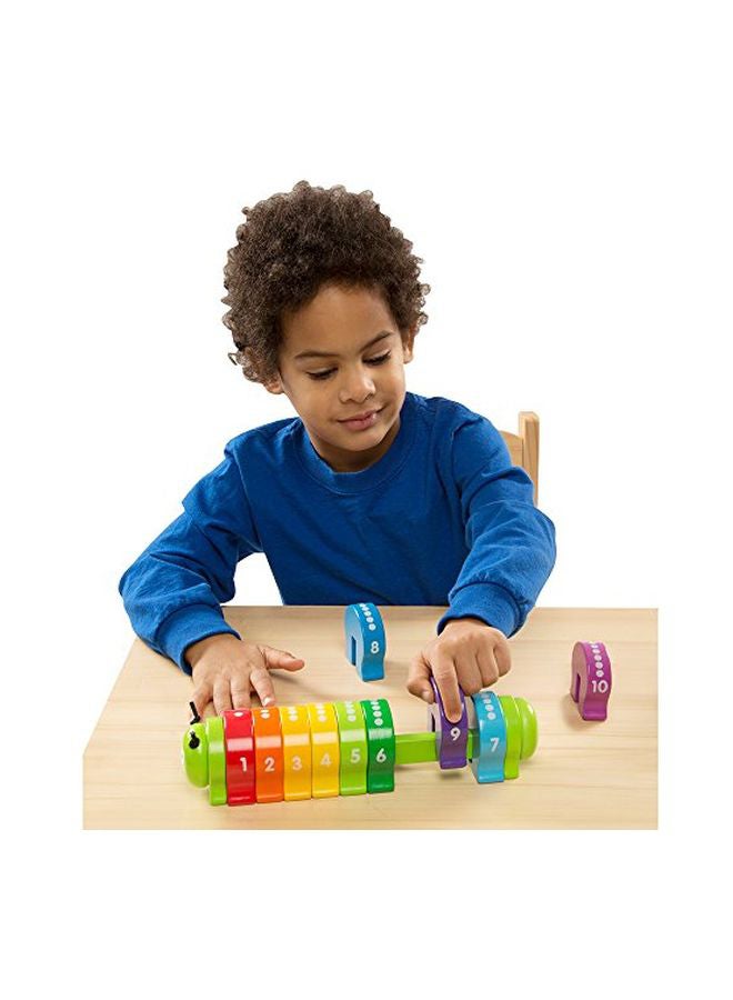 10-Piece Counting Caterpillar Toy 9274