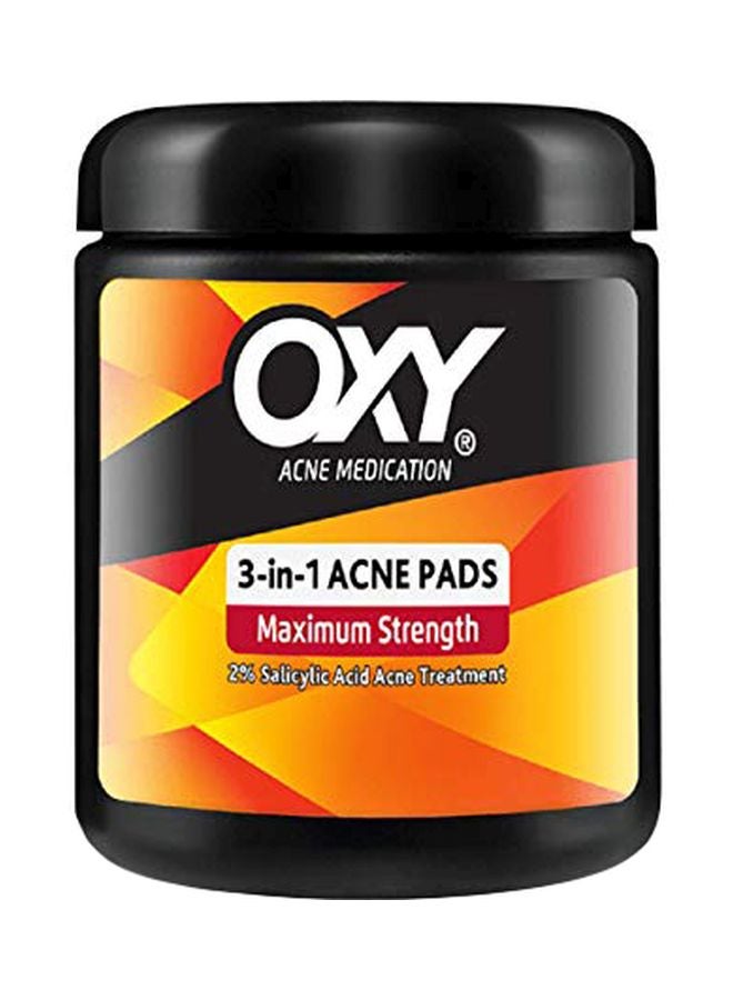 90-Piece 3-In-1 Maximum Action Treatment Pads White