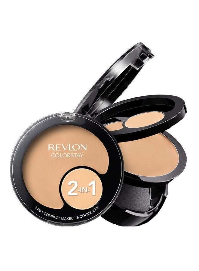 ColorStay 2-In-1 Compact And Concealer Medium Beige