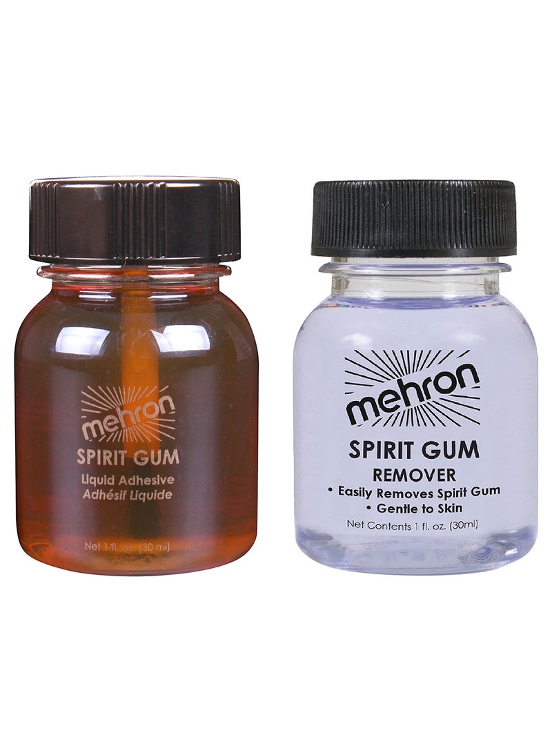 Spirit Gum And Remover Set Multicolour