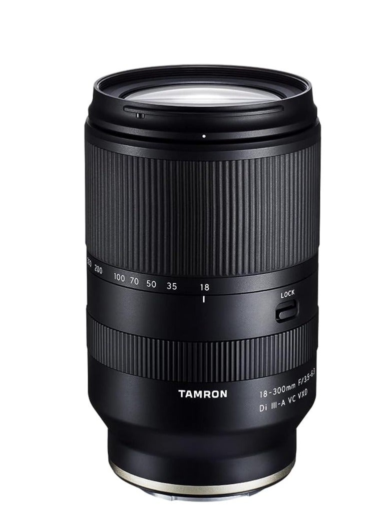 Tamron 18-300mm F/3.5-6.3 DI III-A VC VXD Lens for Sony E APS-C Mirrorless Cameras