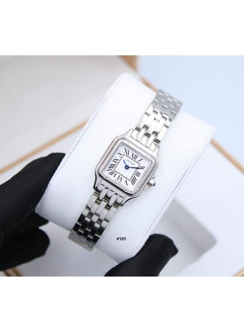 Women Watches dial Gold/Silver Stainless Steel Quartz Lady Watch
